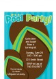 Flip Flops Boy Pool Party - Birthday Party Petite Invitations thumbnail