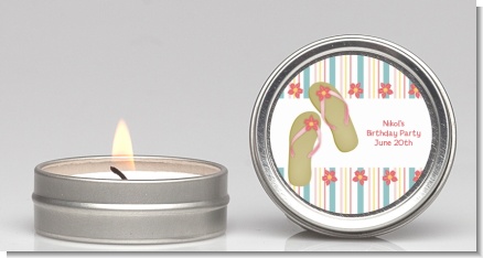 Flip Flops - Birthday Party Candle Favors