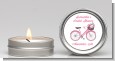 Floral Bicycle - Bridal Shower Candle Favors thumbnail