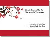 Floral Blossom - Bridal Shower Response Cards