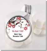 Floral Blossom - Personalized Bridal Shower Candy Jar