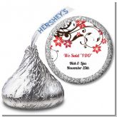 Floral Blossom - Hershey Kiss Bridal Shower Sticker Labels