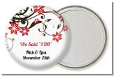 Floral Blossom - Personalized Bridal Shower Pocket Mirror Favors