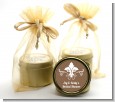 Fluer de Lis - Bridal Shower Gold Tin Candle Favors thumbnail