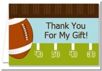 Football - Birthday Party Thank You Cards