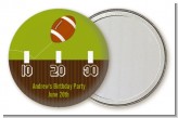 Football - Personalized Birthday Party Pocket Mirror Favors