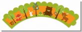 Forest Animals - Baby Shower Cupcake Wrappers