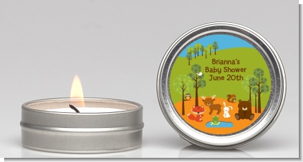 Forest Animals - Baby Shower Candle Favors