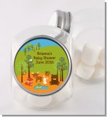 Forest Animals - Personalized Baby Shower Candy Jar