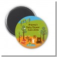 Forest Animals - Personalized Baby Shower Magnet Favors thumbnail