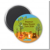 Forest Animals - Personalized Baby Shower Magnet Favors
