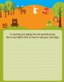Forest Animals - Baby Shower Notes of Advice thumbnail
