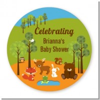Forest Animals - Personalized Baby Shower Table Confetti