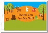 Forest Animals - Baby Shower Thank You Cards
