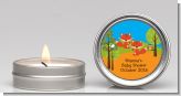 Forest Animals Twin Foxes - Baby Shower Candle Favors