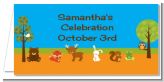 Forest Animals - Personalized Baby Shower Place Cards