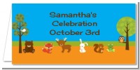 Forest Animals - Personalized Baby Shower Place Cards