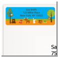 Forest Animals - Baby Shower Return Address Labels thumbnail