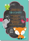 Fox and Friends - Baby Shower Invitations