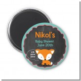 Fox and Friends - Personalized Baby Shower Magnet Favors