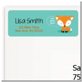 Fox and Friends - Baby Shower Return Address Labels