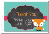 Fox and Friends - Baby Shower Thank You Cards