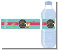 Fox and Friends - Personalized Baby Shower Water Bottle Labels thumbnail