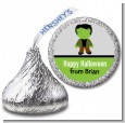 Frankenstein - Hershey Kiss Halloween Sticker Labels thumbnail