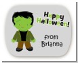 Frankenstein - Personalized Halloween Rounded Corner Stickers thumbnail