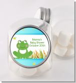 Froggy - Personalized Baby Shower Candy Jar