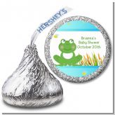 Froggy - Hershey Kiss Baby Shower Sticker Labels