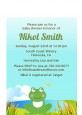 Froggy - Baby Shower Petite Invitations thumbnail