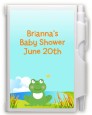 Froggy - Baby Shower Personalized Notebook Favor thumbnail