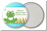 Froggy - Personalized Baby Shower Pocket Mirror Favors