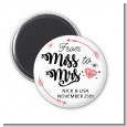 From Miss To Mrs - Personalized Bridal Shower Magnet Favors thumbnail