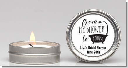 From My Shower - Bridal Shower Candle Favors