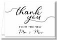 From The New Mr and Mrs - Bridal Shower Thank You Cards thumbnail