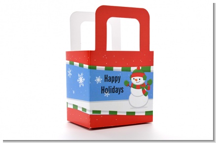 Frosty the Snowman - Personalized Christmas Favor Boxes