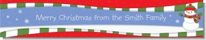 Frosty the Snowman - Personalized Christmas Banners