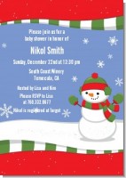 Frosty the Snowman - Christmas Invitations