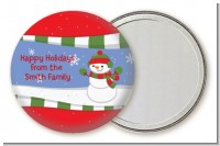 Frosty the Snowman - Personalized Christmas Pocket Mirror Favors