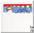 Frosty the Snowman - Christmas Return Address Labels thumbnail