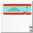 Fire Truck - Baby Shower Return Address Labels thumbnail