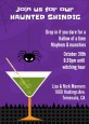 Funky Martini - Halloween Invitations thumbnail