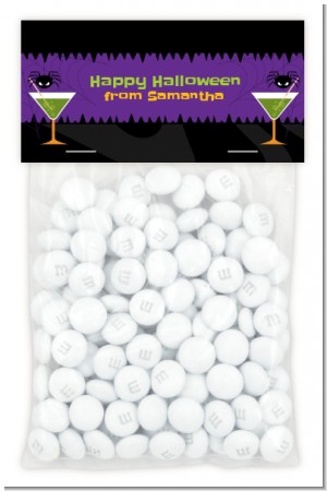 Funky Martini - Custom Halloween Treat Bag Topper