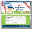 Future Baseball Player - Personalized Baby Shower Candy Bar Wrappers thumbnail
