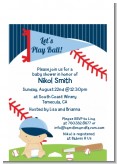 Future Baseball Player - Baby Shower Petite Invitations