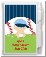 Future Baseball Player - Baby Shower Personalized Notebook Favor