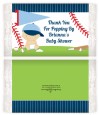Future Baseball Player - Personalized Popcorn Wrapper Baby Shower Favors thumbnail
