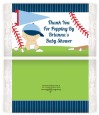 Future Baseball Player - Personalized Popcorn Wrapper Baby Shower Favors thumbnail